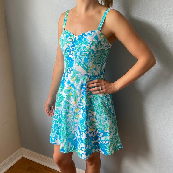 Lilly Pulitzer Dresses & Skirts - NWT Lilly Pulitzer Printed Willow Dress In a Pinch 0